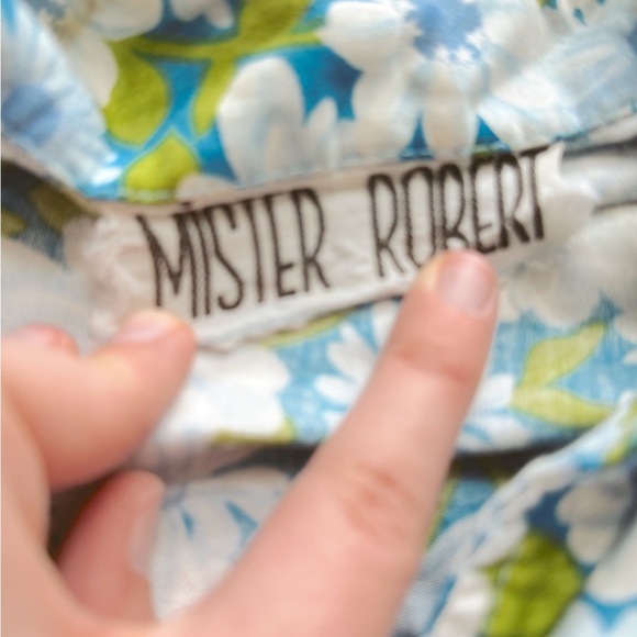 Women’s Vintage 1960s Floral Button-Up Dress handmade - Picture 5 of 6